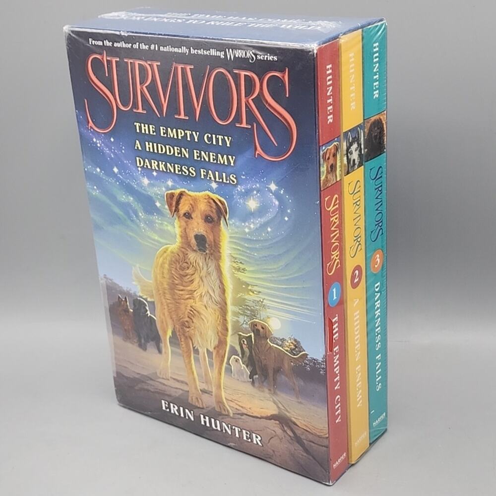 Survivors Ser.: Survivors Box Set: Volumes 1 To 3 by Erin Hunter (2014, PB) NEW